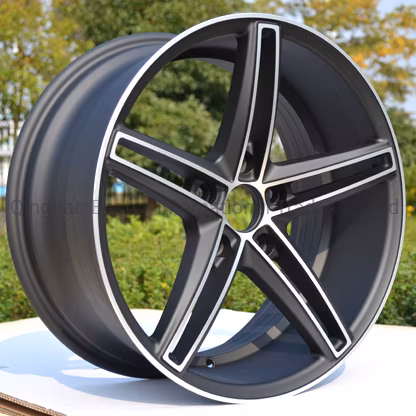 Bwm/Audi/VW/Benz/Toyota용 기계 가공 표면이 있는 자동차 복제 알루미늄 합금 바퀴
