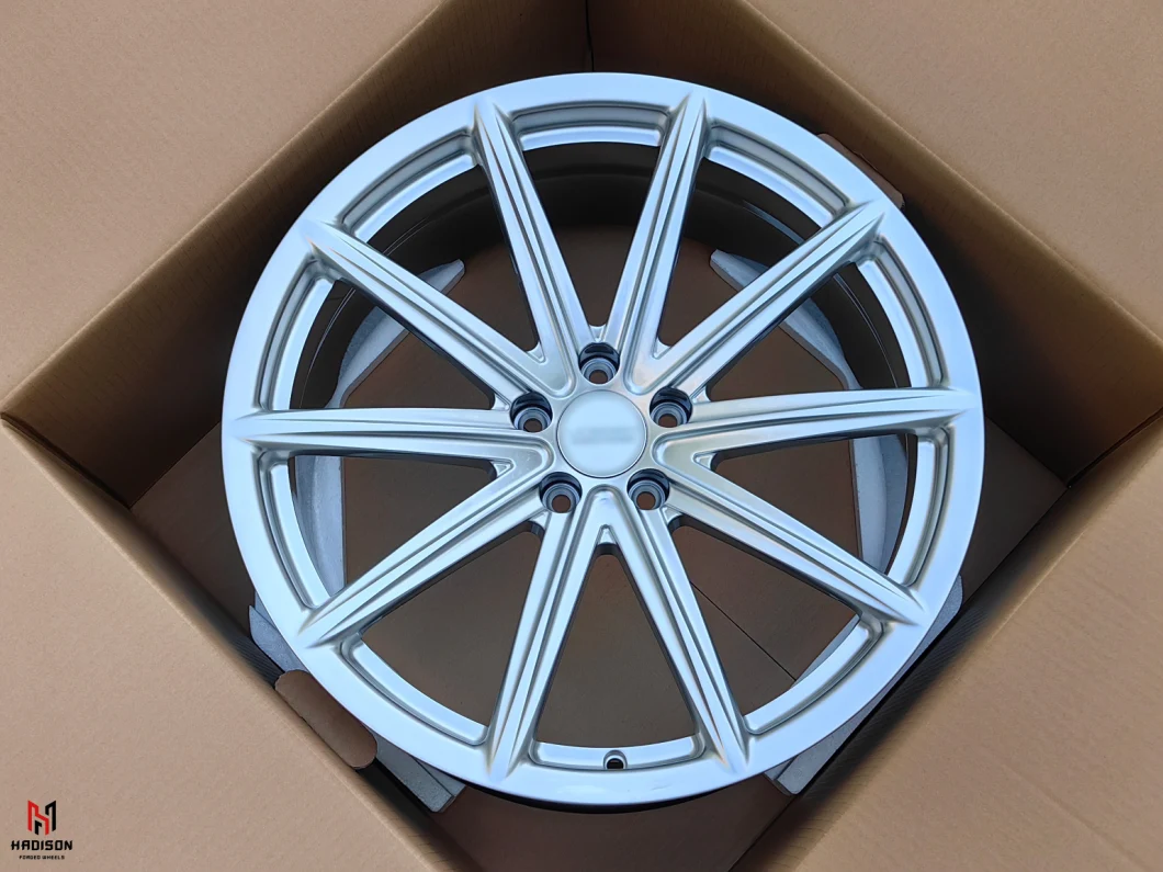Hadison-1092 Replica Vossenn Rims for Tesla Model 3 Y Wheels 18 19 20 21 22 Inch Rims 5X114.3 Dark Gold Alloy Forged Passenger Car Wheel